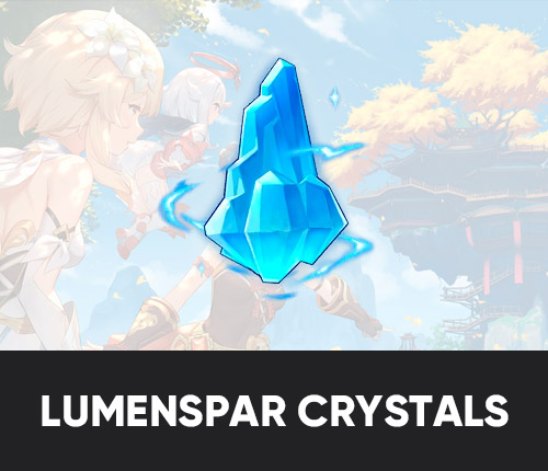 All Lumenspar crystals Collecting